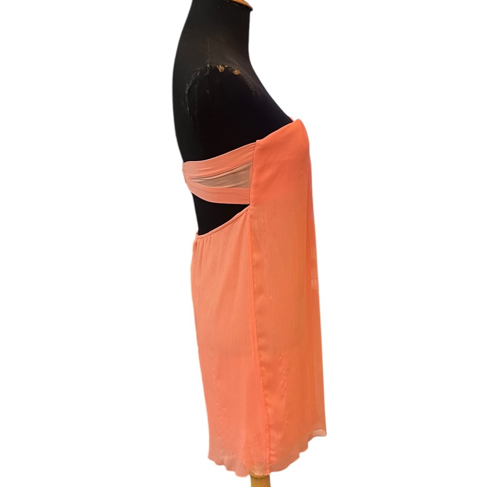 🧡𝐀𝐋𝐈𝐂𝐄 + 𝐎𝐋𝐈𝐕𝐈𝐀 strapless georgette - Picture 5 of 9